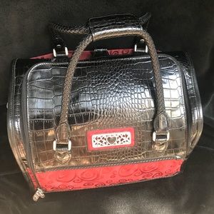 Brighton Black&Red Cosmetic Travel bag (no strap)